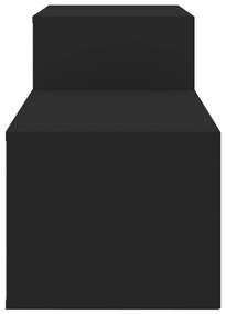 Sapateira 150x35x45 cm derivados de madeira preto