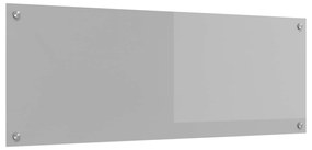 vidaXL Proteção de Cozinha Cinzento-claro 110 x 40 x 0,6 cm