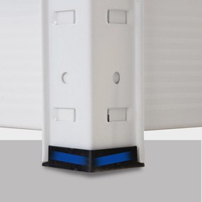 Estante de armazenamento 160 x 60 x 180 cm Branco