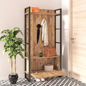 Hall Stand ML13 – Atlantic Pine – 90x180x34 cm