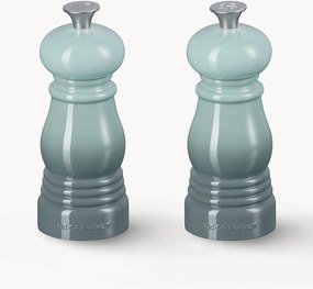Moinhos de sal e pimenta com moedor de cerâmica Creuset, conjunto de 2