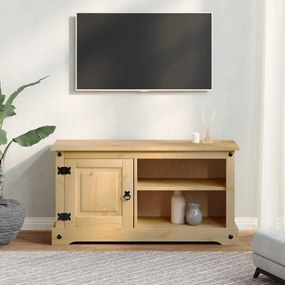 Móvel de TV Corona 100x40x52 cm madeira de pinho maciça