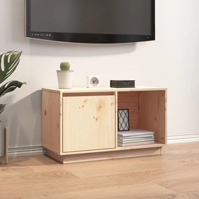 Móvel de TV 74x35x44 cm madeira de pinho maciça