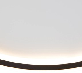 Candeeiro de teto design preto com LED - Daniela Design