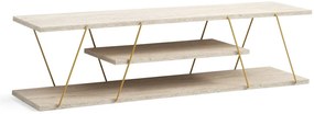 Móvel TV Canaz – Travertine Gold – 120 cm