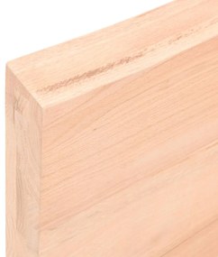 Prateleira de parede 160x60x(2-6)cm carvalho maciço não tratado
