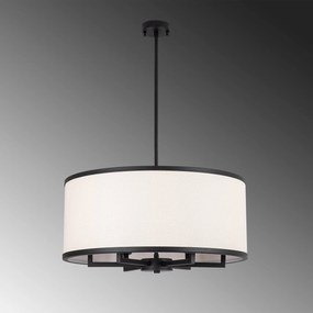 Candeeiro de Teto Way – Preto e Branco – 60 x 60 x 83 cm