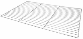 Grelha para Churrasco vidaXL com Alças Retangular 67x40 cm em Aço Inox