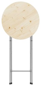 Pernas de mesa de bar dobráveis aço galvanizado prateado