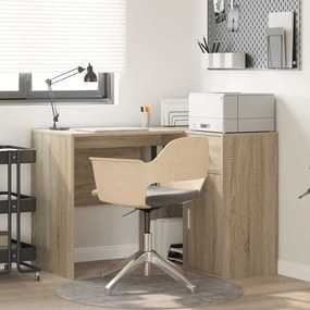 vidaXL mesa de canto Carvalho Sonoma 102x88x75 cm Madeira Engenheirada
