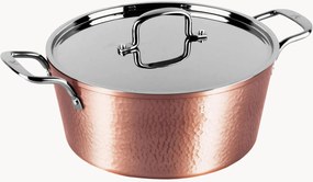 Panela antiaderente com tampa Hammered Copper
