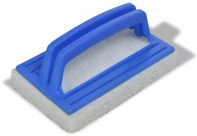 Kit limpeza de piscina, 1 escova,  2 apanha folhas, uma esponja e uma