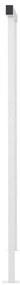 Toldo retrátil automático com postes 5x3,5 m cor creme