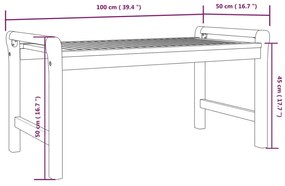 2 pcs conj. lounge jardim c/ almofadões branco nata acácia