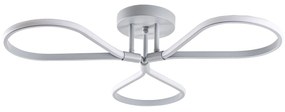 Candeeiro de Teto Damla – Cinza – 68 cm x 14 cm x 68 cm