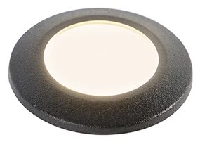 Refletor moderno para exterior preto IP67 incluindo LED - Aldo Moderno