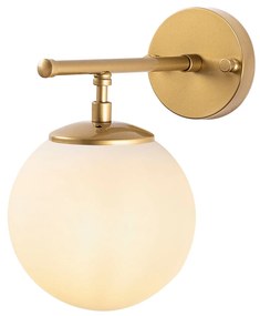Aplique de Parede Roe – Dourado Brilhante – 15 x 24 x 24 cm