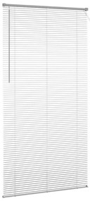 Persiana de Janela com cortinas Outros Manual Prata 80 x 130 cm Alumín