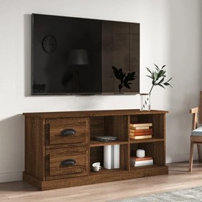 Móvel TV 102x35,5x47,5cm derivados de madeira carvalho castanho