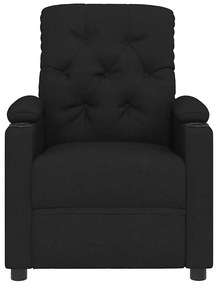 Poltrona de massagens tecido preto