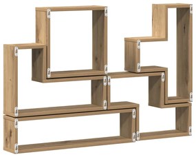 Cubo de Parede carvalho artisiano 96 x 12 x 64 cm