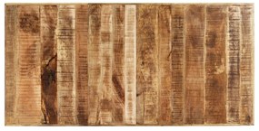 Mesa de jantar 200x100x75 cm madeira de mangueira maciça