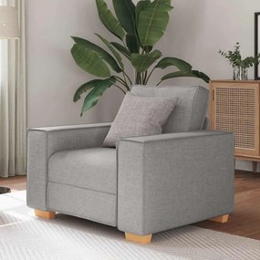 Sofá-cadeira Cinza Nuvem 60 cm Tecido