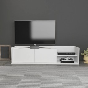 Suporte para TV Krog – Branco – 160x35x36,8 cm