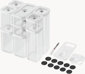 Recipientes para alimentos a vácuo Fresh & Save Cube, conjunto de 12