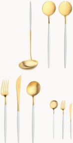 Conjunto de talheres artesanal Goa, vários tamanhos