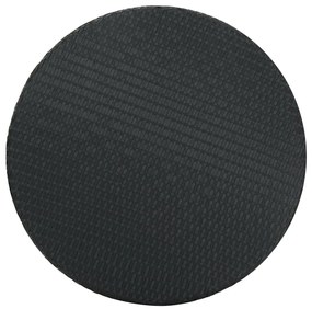 Mesa de jardim 75,5x106 cm vime PE preto