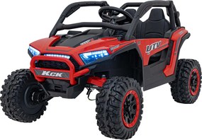 Buggy elétrico para Crianças 24V, 4x4  Buggy 4x4 KCK Rodas de espuma EVA Vermelho