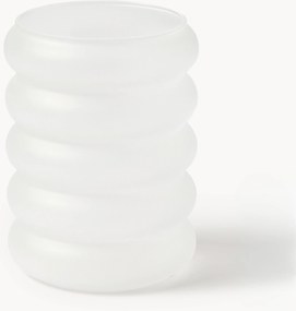 Copos altos em vidro borossilicato artesanais Bubbly, conjunto de 4