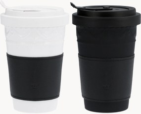 Copos para levar Black'n'White Kurland, conjunto de 2