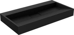 Mexen Ava lavatório de bancada de aglomerado B/O 90 x 46 cm, preto - 23019070