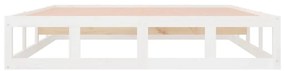 Estrutura de cama 140x190 cm branco