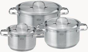 Conjunto de panelas em aço inoxidável Pureelements, conjunto de 3