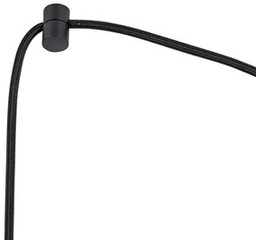 Candeeiro suspenso design preto 5 luzes - Cavalux Moderno