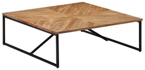 Mesa de centro 110x110x36 cm madeira de acácia maciça