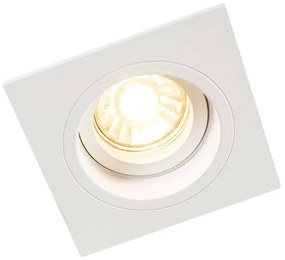 LED Foco de encastrar quadrado branco lâmpada-WiFi-GU10 - CHUCK Moderno