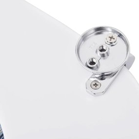 Assentos de sanita com tampas 2 pcs MDF madeira velha
