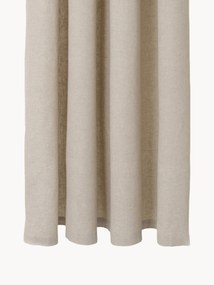 Cortina de duche em algodão orgânico repelente de água Chambray