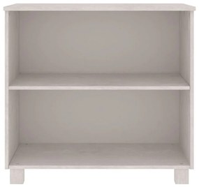 Aparador HAMAR 85x35x80 cm pinho maciço branco