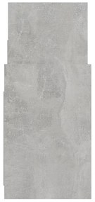 Móvel de apoio 60x26x60cm derivados de madeira cinzento cimento