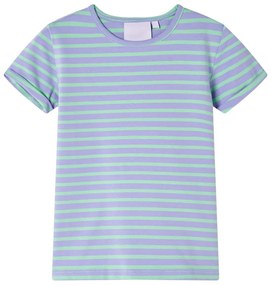 T-shirt de criança menta-brilhante 128