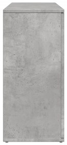 Aparador 90,5x29,5x65 cm derivados de madeira cinzento cimento