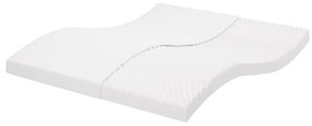 Colchão de espuma 200x210 cm 7 zonas dureza 20 ILD branco