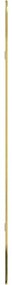 Espelho de parede 100x45 cm oval dourado
