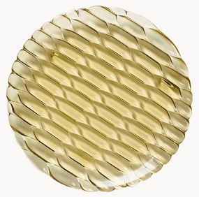 Pratos de pequeno-almoço com padrão estruturado Jellies, conjunto de 4