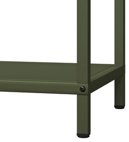 Suporte para lenha aço laminado a frio verde azeitona